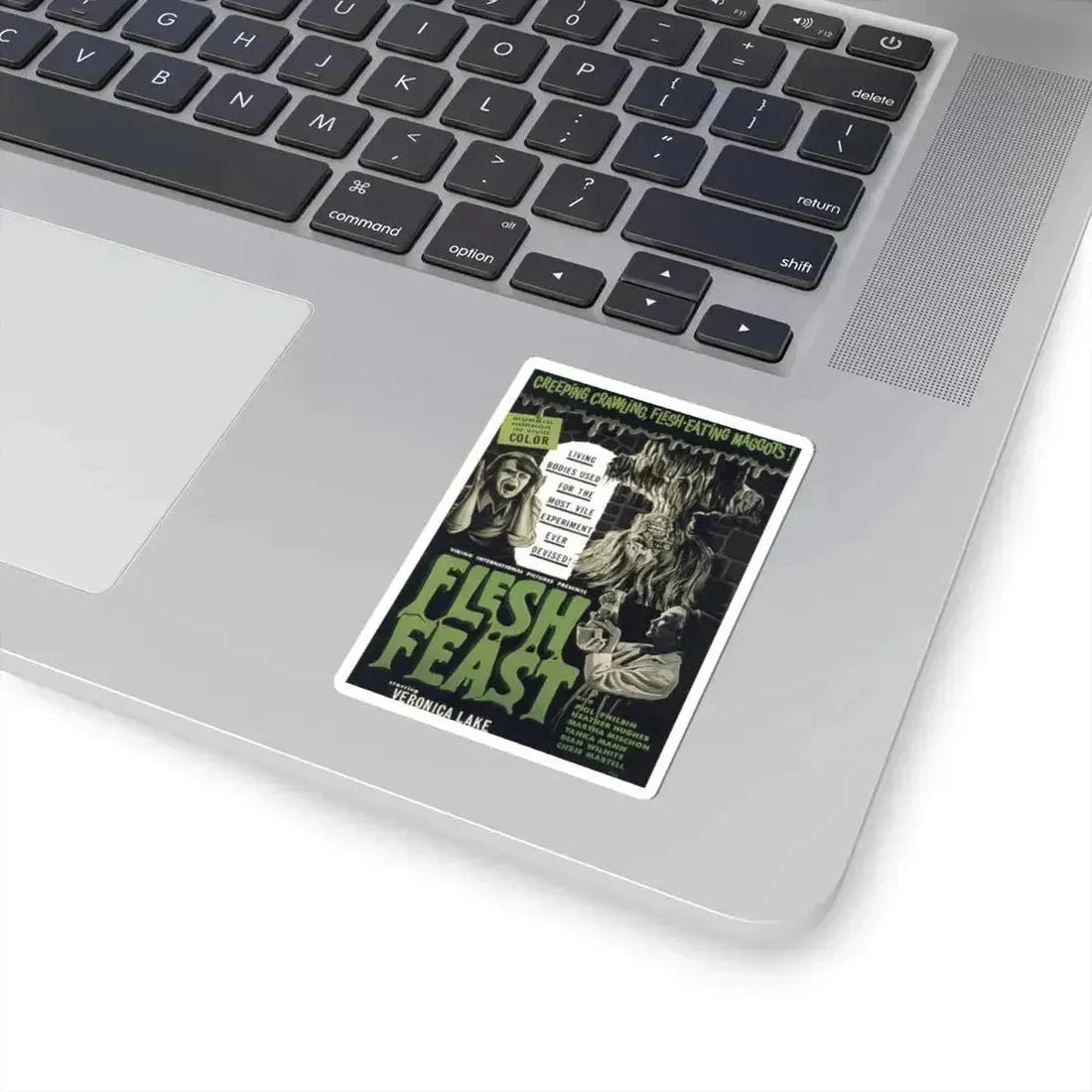 Flesh Feast 1970 Movie Poster - STICKER Vinyl Kiss-Cut Decal - The Sticker Space