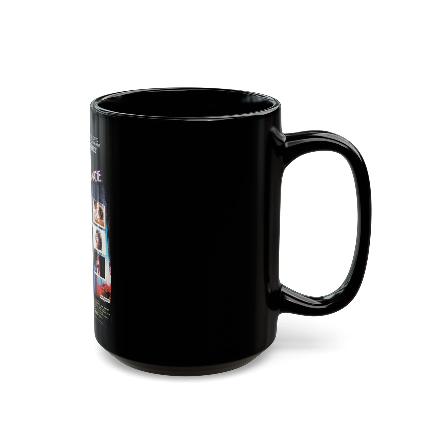 FLESHDANCE 1985 Movie Poster - Black Coffee Mug-The Sticker Space