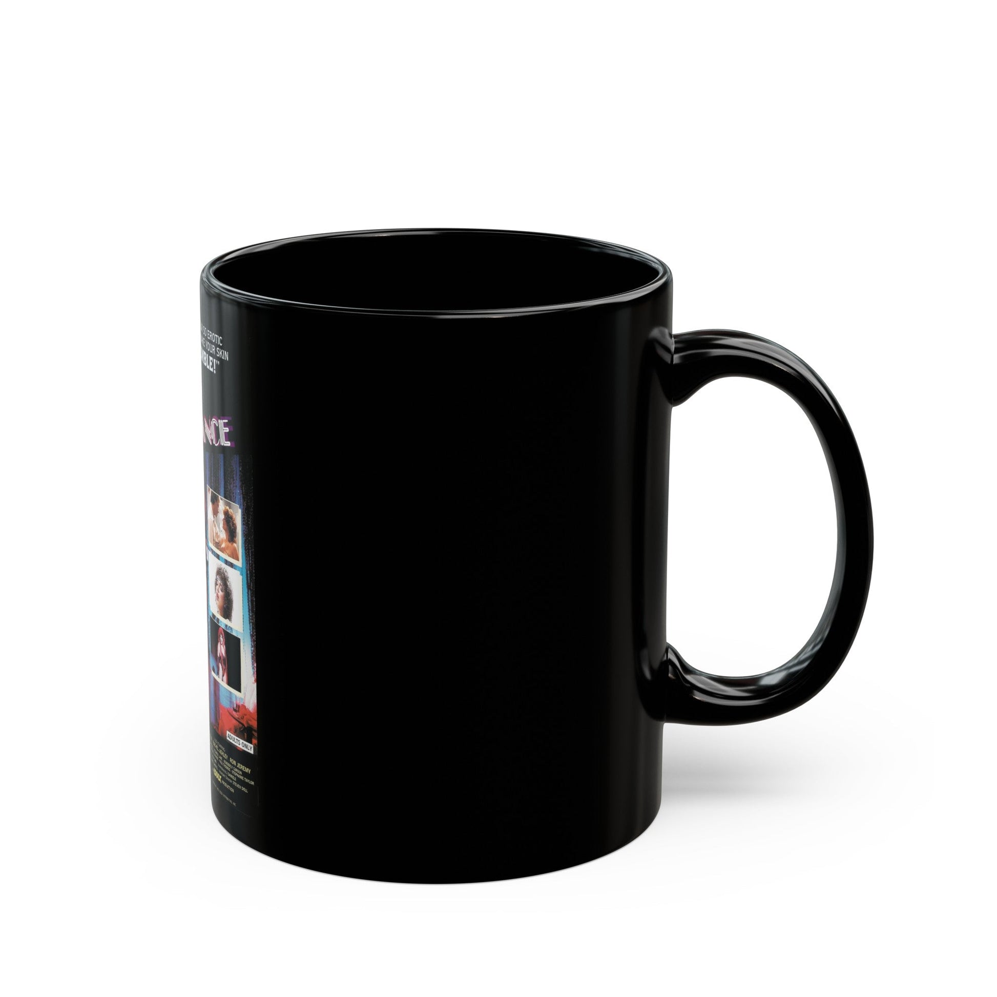 FLESHDANCE 1985 Movie Poster - Black Coffee Mug-The Sticker Space