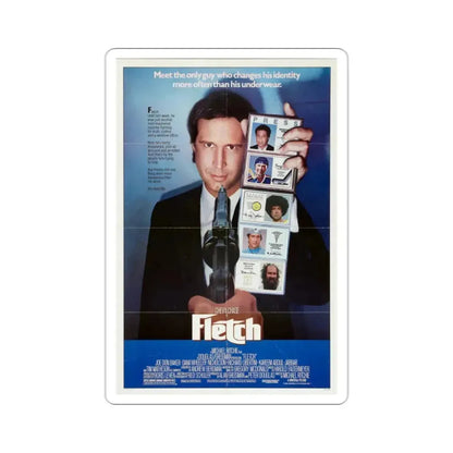 Fletch 1985 Movie Poster STICKER Vinyl Die-Cut Decal 2 Inch - The Sticker Space
