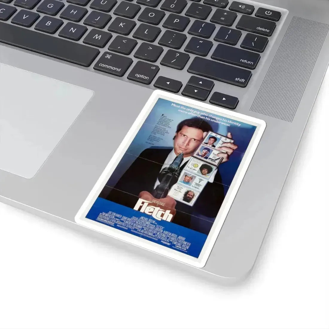 Fletch 1985 Movie Poster - STICKER Vinyl Kiss-Cut Decal - The Sticker Space