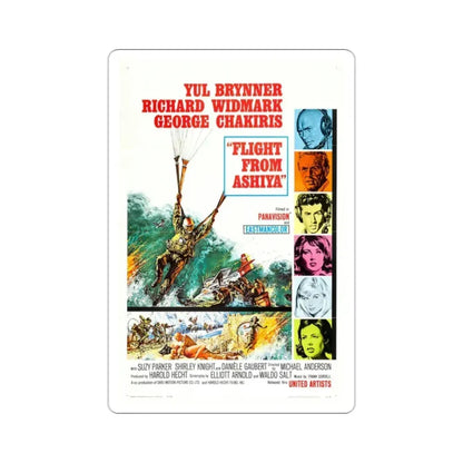 Flight from Ashiya 1964 Movie Poster STICKER Vinyl Die-Cut Decal 2 Inch - The Sticker Space