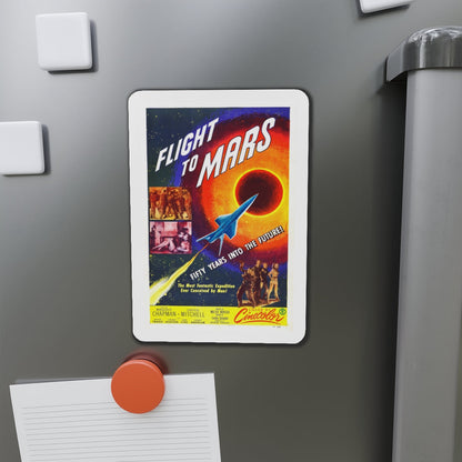 FLIGHT TO MARS 1951 Movie Poster - Die-Cut Magnet-The Sticker Space