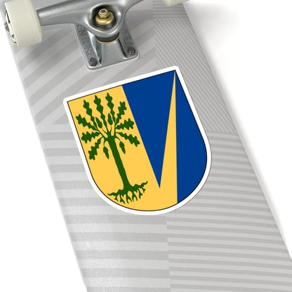 Floda vapen Södermanland län (Sweden) (Coat of Arms) STICKER Vinyl Kiss-Cut Decal - The Sticker Space