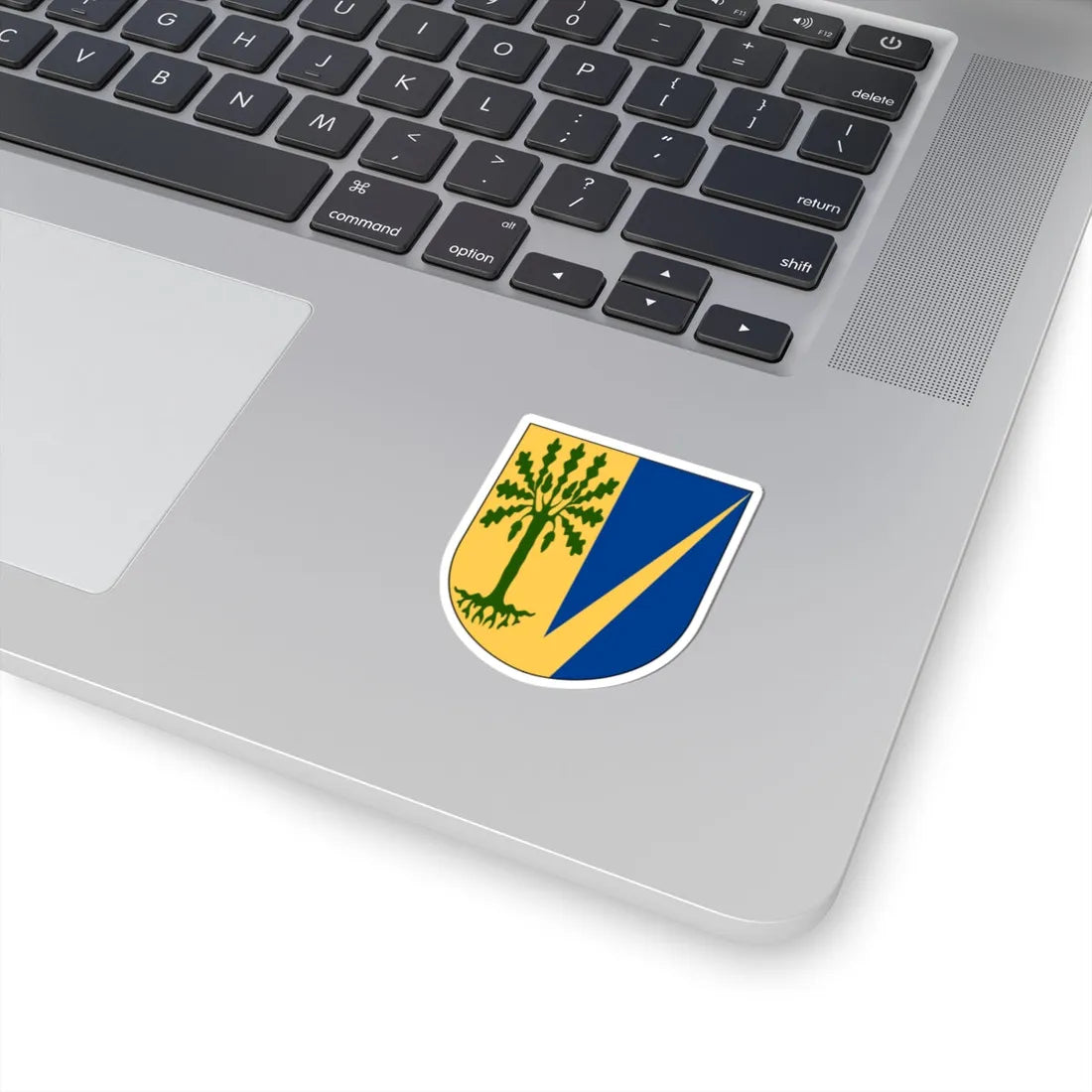 Floda vapen Södermanland län (Sweden) (Coat of Arms) STICKER Vinyl Kiss-Cut Decal - The Sticker Space