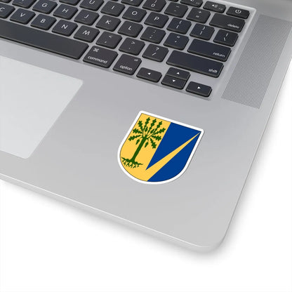 Floda vapen Södermanland län (Sweden) (Coat of Arms) STICKER Vinyl Kiss-Cut Decal - The Sticker Space