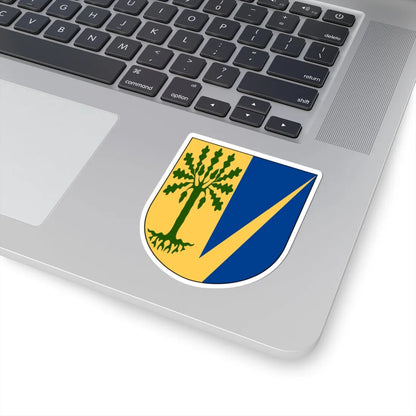 Floda vapen Södermanland län (Sweden) (Coat of Arms) STICKER Vinyl Kiss-Cut Decal - The Sticker Space