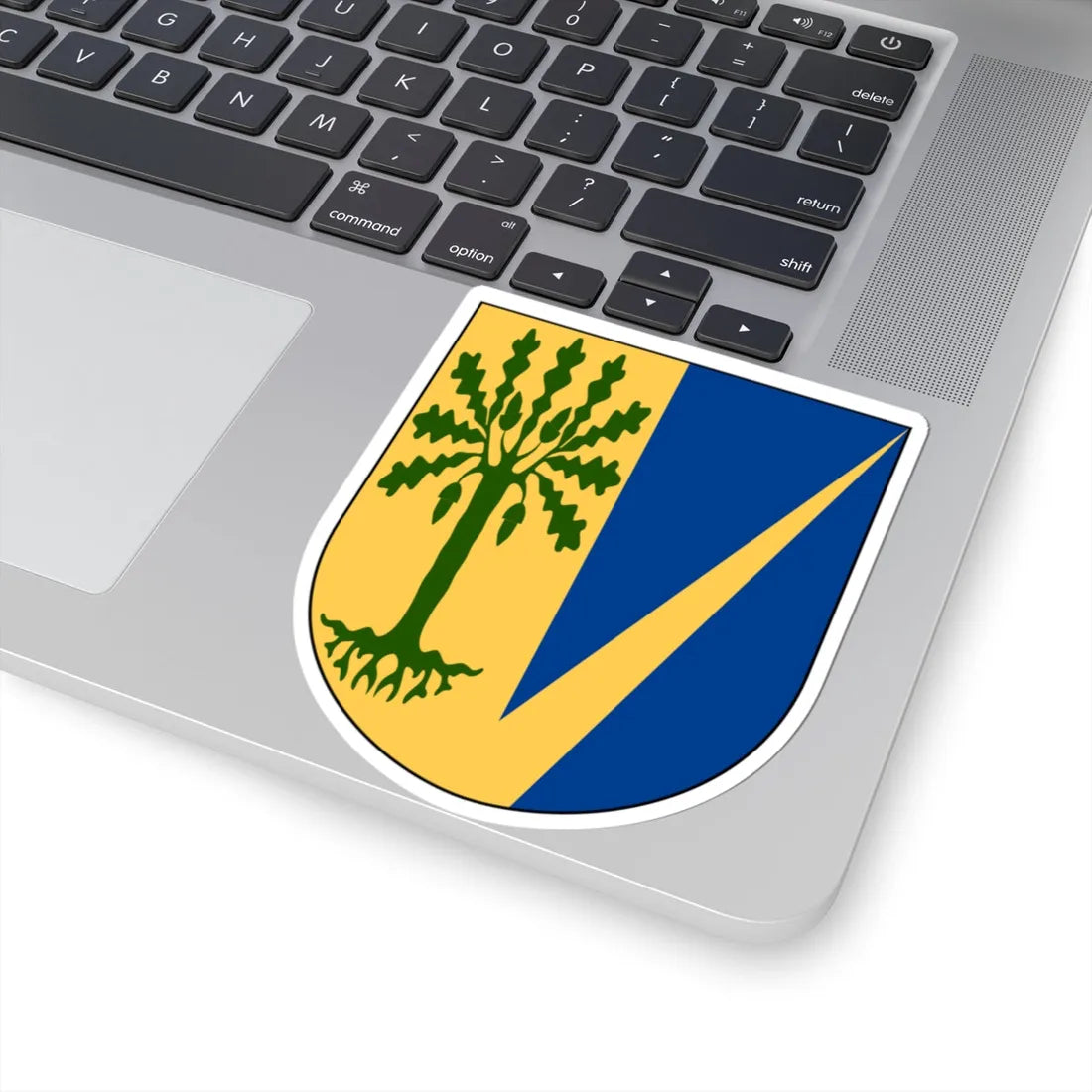 Floda vapen Södermanland län (Sweden) (Coat of Arms) STICKER Vinyl Kiss-Cut Decal - The Sticker Space
