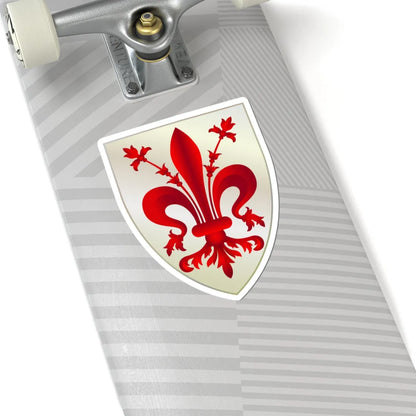 FlorenceCoA (Italy) (Coat of Arms) STICKER Vinyl Kiss-Cut Decal - The Sticker Space