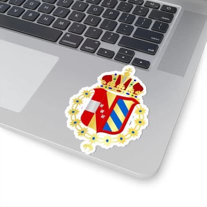 Florenville wapen (Belgium) (Coat of Arms) STICKER Vinyl Kiss-Cut Decal - The Sticker Space