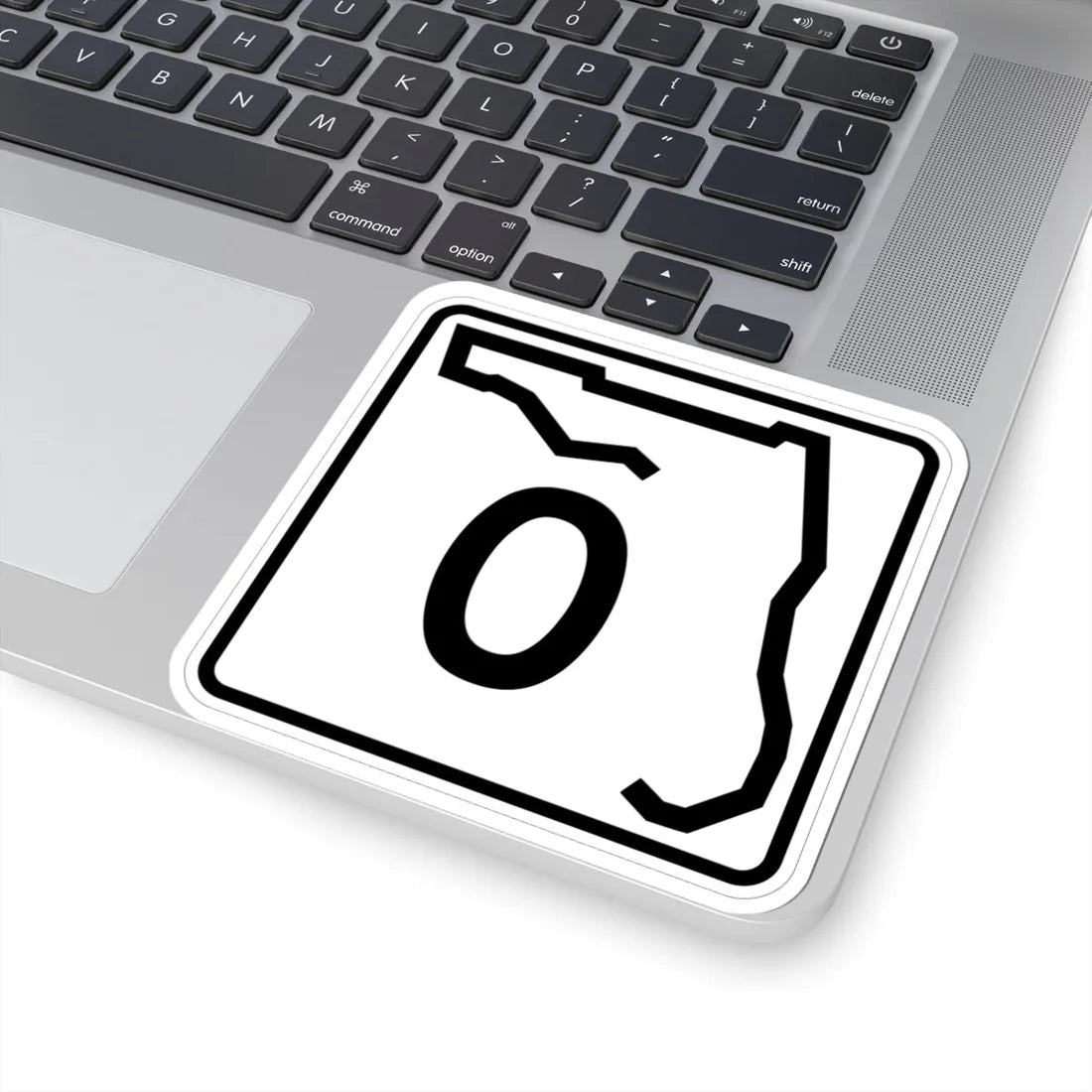 Florida 0 (Florida) (Road Sign) STICKER Vinyl Kiss-Cut Decal - The Sticker Space