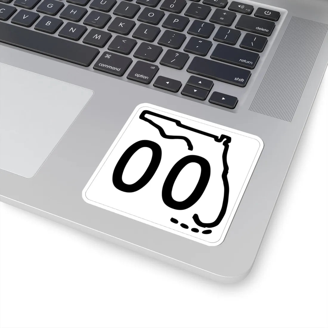 Florida 00 1955 template (Florida) (Road Sign) STICKER Vinyl Kiss-Cut Decal - The Sticker Space