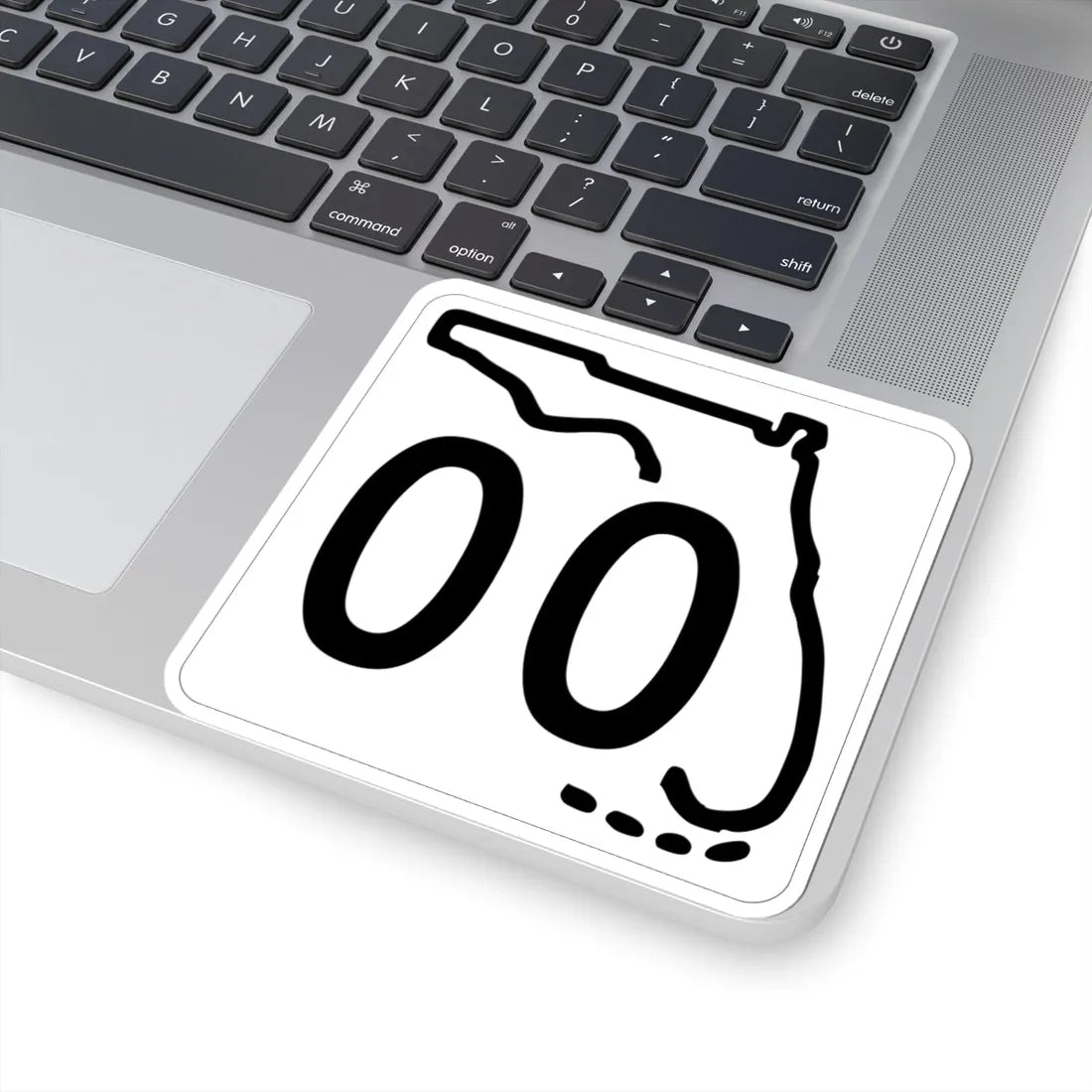 Florida 00 1955 template (Florida) (Road Sign) STICKER Vinyl Kiss-Cut Decal - The Sticker Space