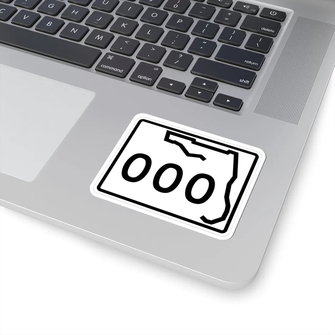 Florida 000 template (Florida) (Road Sign) STICKER Vinyl Kiss-Cut Decal - The Sticker Space