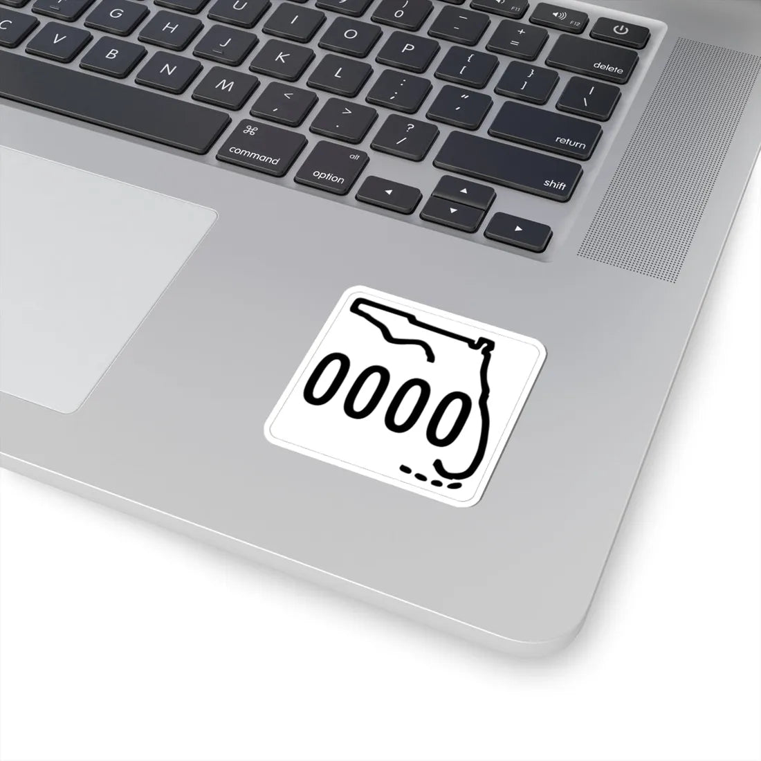 Florida 0000 1955 template (Florida) (Road Sign) STICKER Vinyl Kiss-Cut Decal - The Sticker Space