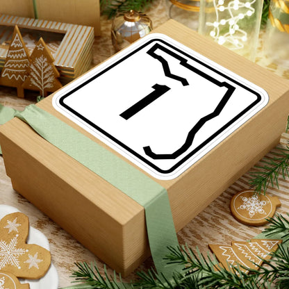 Florida 1 (Florida) (Road Sign) STICKER Vinyl Kiss-Cut Decal - The Sticker Space