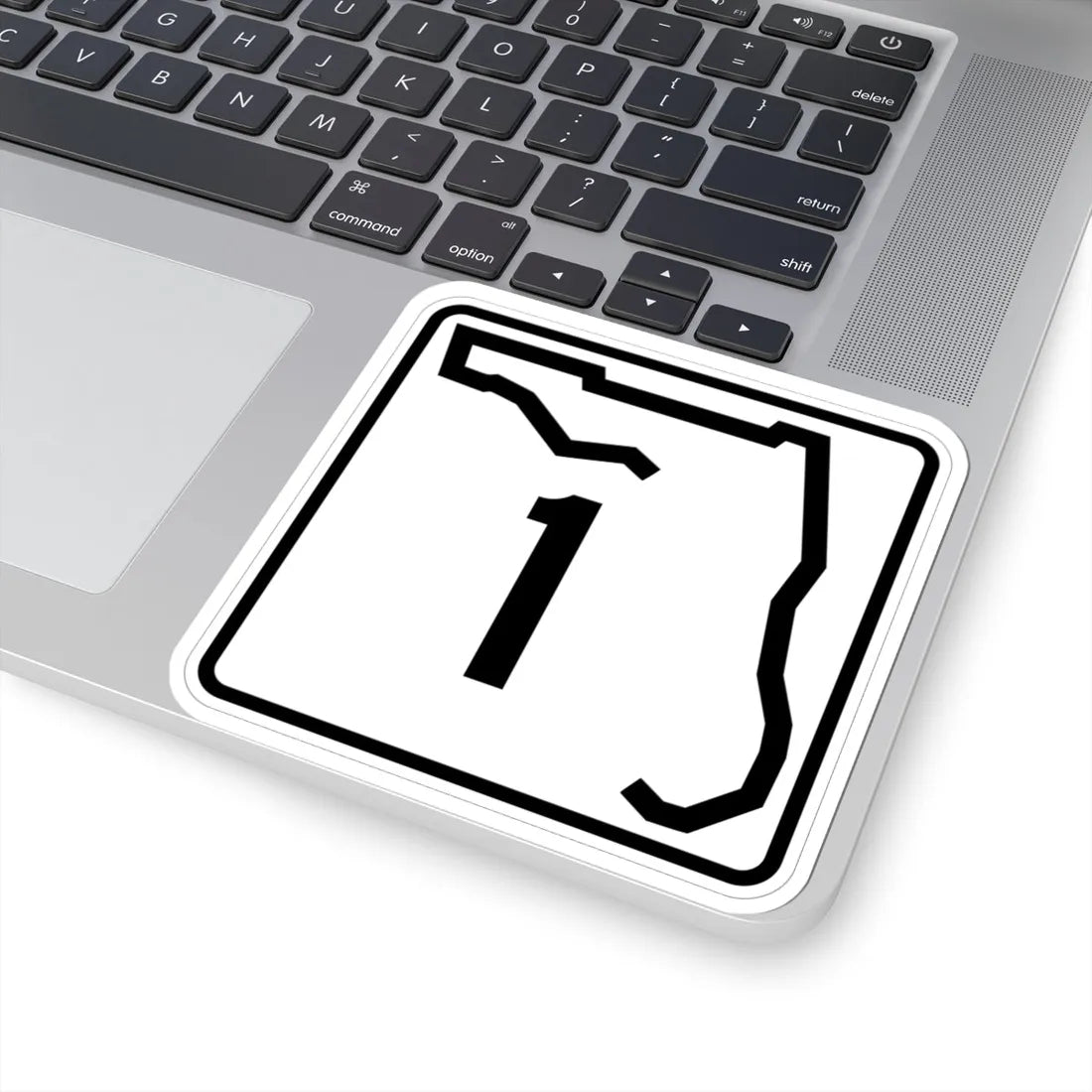 Florida 1 (Florida) (Road Sign) STICKER Vinyl Kiss-Cut Decal - The Sticker Space