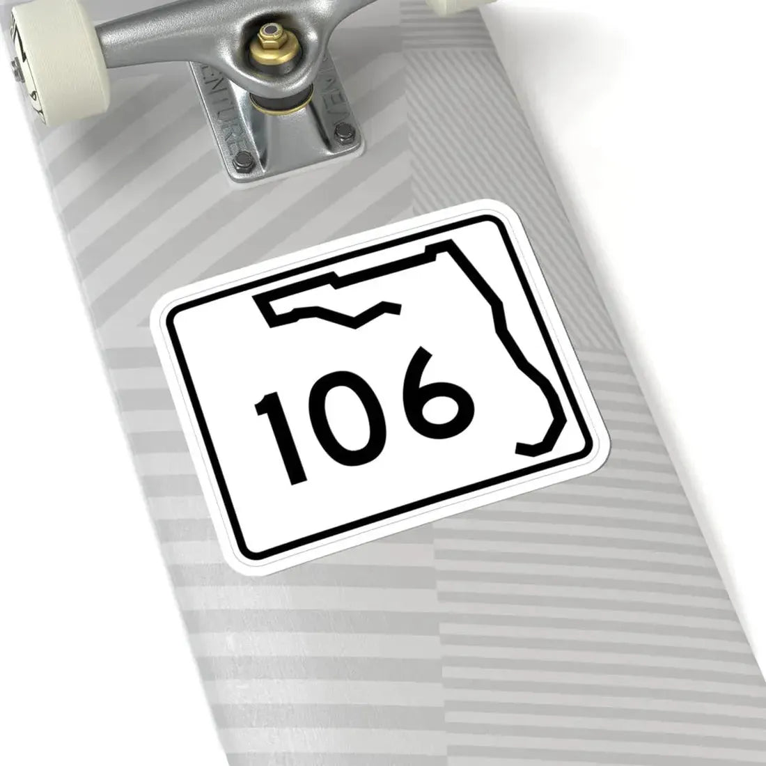 Florida 106 (Florida) (Road Sign) STICKER Vinyl Kiss-Cut Decal - The Sticker Space