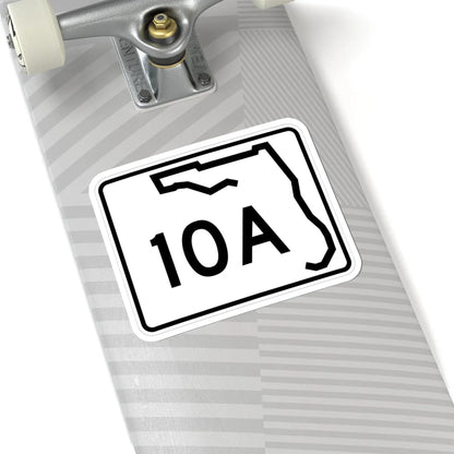 Florida 10A (Florida) (Road Sign) STICKER Vinyl Kiss-Cut Decal - The Sticker Space