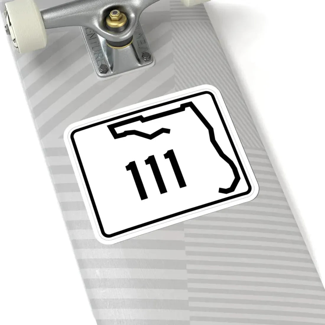 Florida 111 (Florida) (Road Sign) STICKER Vinyl Kiss-Cut Decal - The Sticker Space