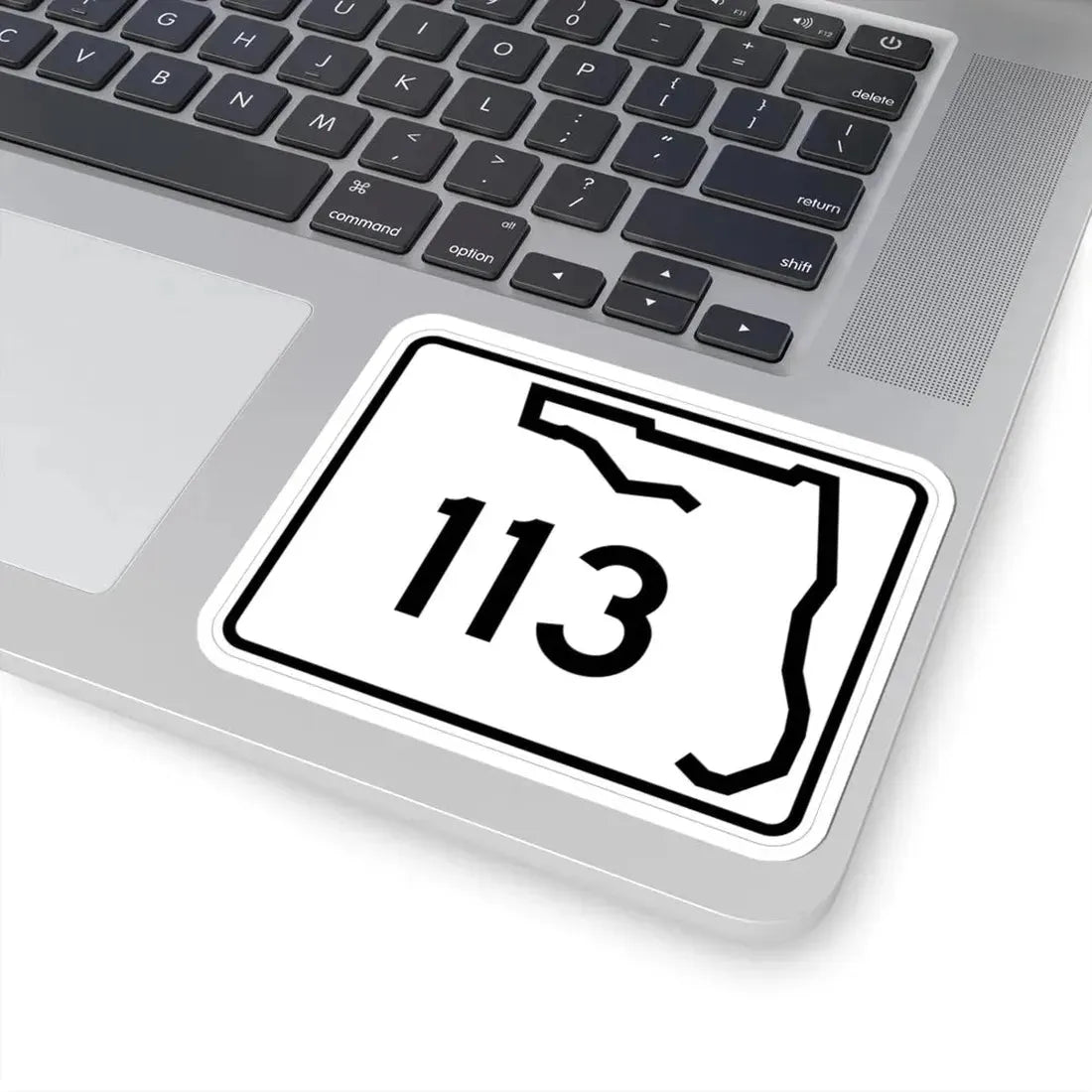 Florida 113 (Florida) (Road Sign) STICKER Vinyl Kiss-Cut Decal - The Sticker Space