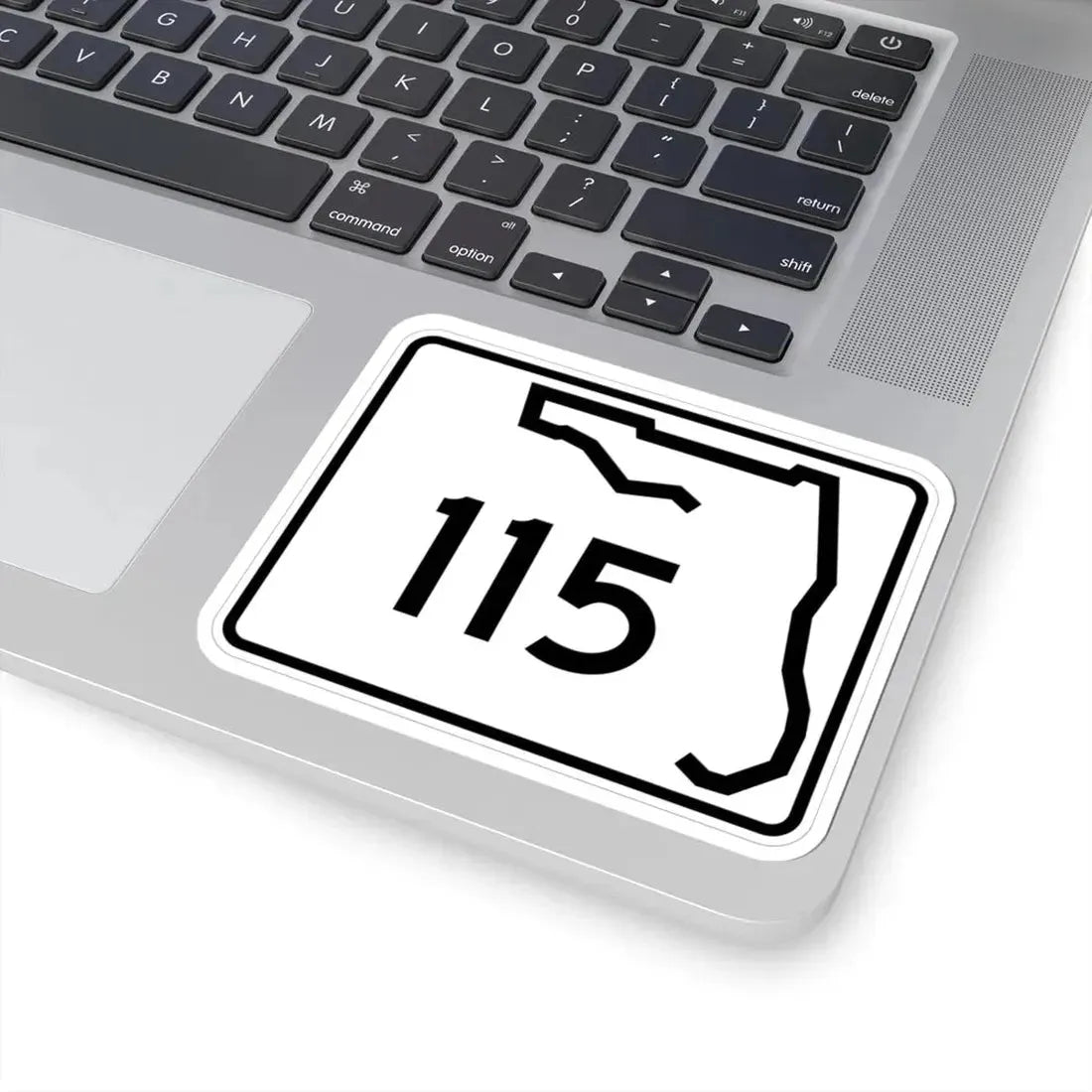 Florida 115 (Florida) (Road Sign) STICKER Vinyl Kiss-Cut Decal - The Sticker Space