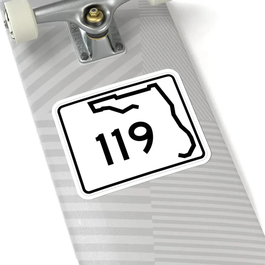 Florida 119 (Florida) (Road Sign) STICKER Vinyl Kiss-Cut Decal - The Sticker Space