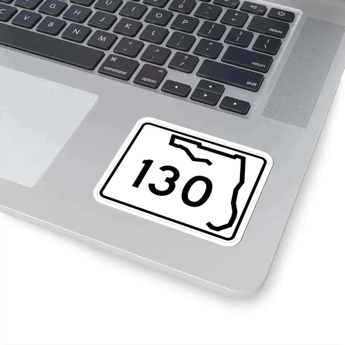 Florida 130 (Florida) (Road Sign) STICKER Vinyl Kiss-Cut Decal - The Sticker Space