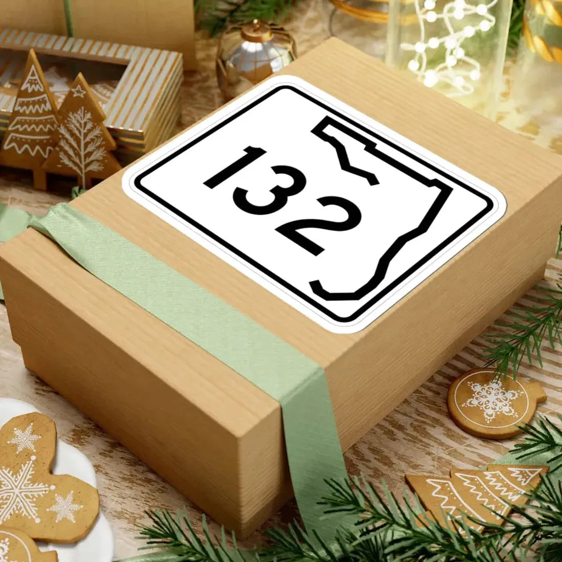 Florida 132 (Florida) (Road Sign) STICKER Vinyl Kiss-Cut Decal - The Sticker Space