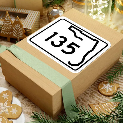 Florida 135 (Florida) (Road Sign) STICKER Vinyl Kiss-Cut Decal - The Sticker Space