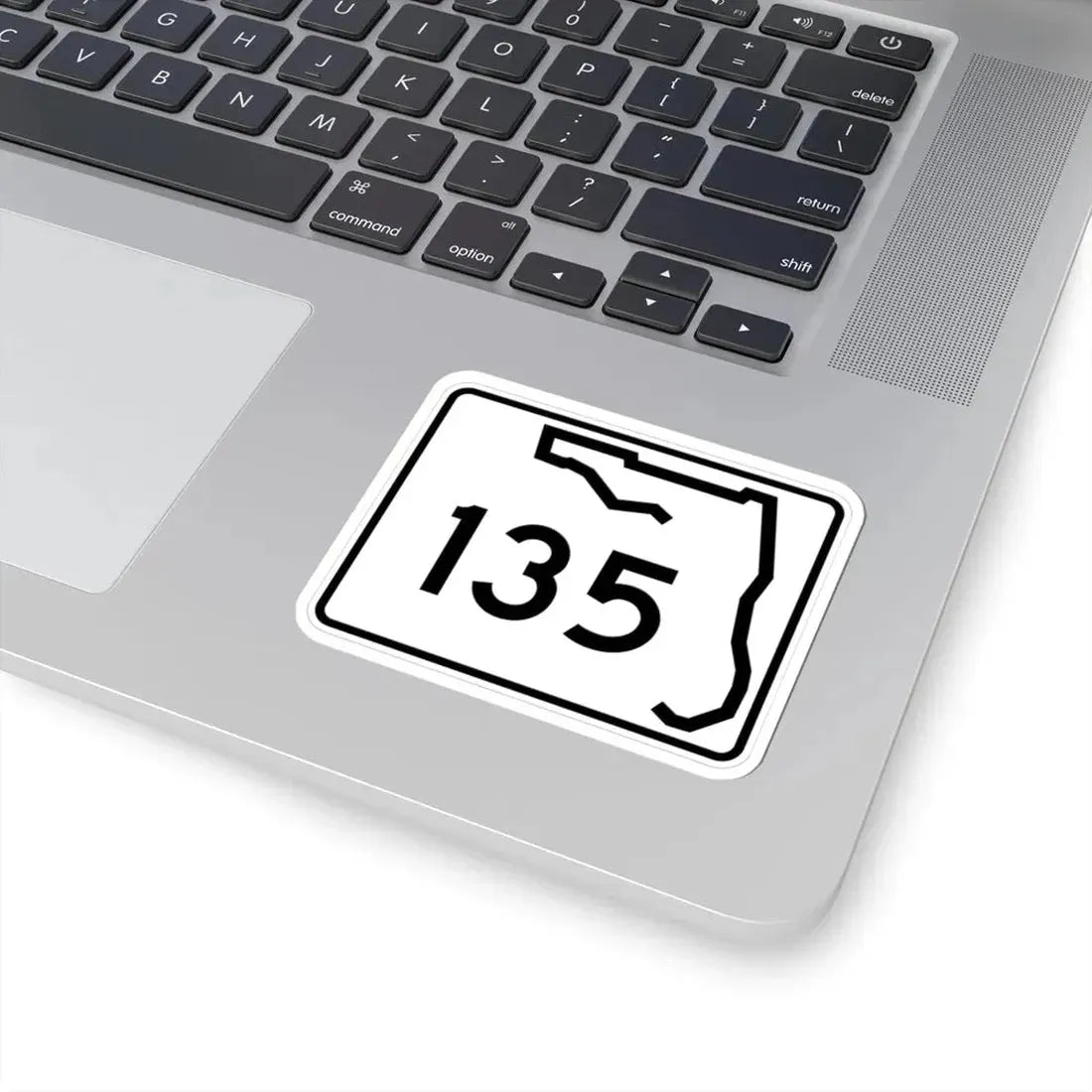 Florida 135 (Florida) (Road Sign) STICKER Vinyl Kiss-Cut Decal - The Sticker Space