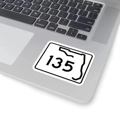 Florida 135 (Florida) (Road Sign) STICKER Vinyl Kiss-Cut Decal - The Sticker Space