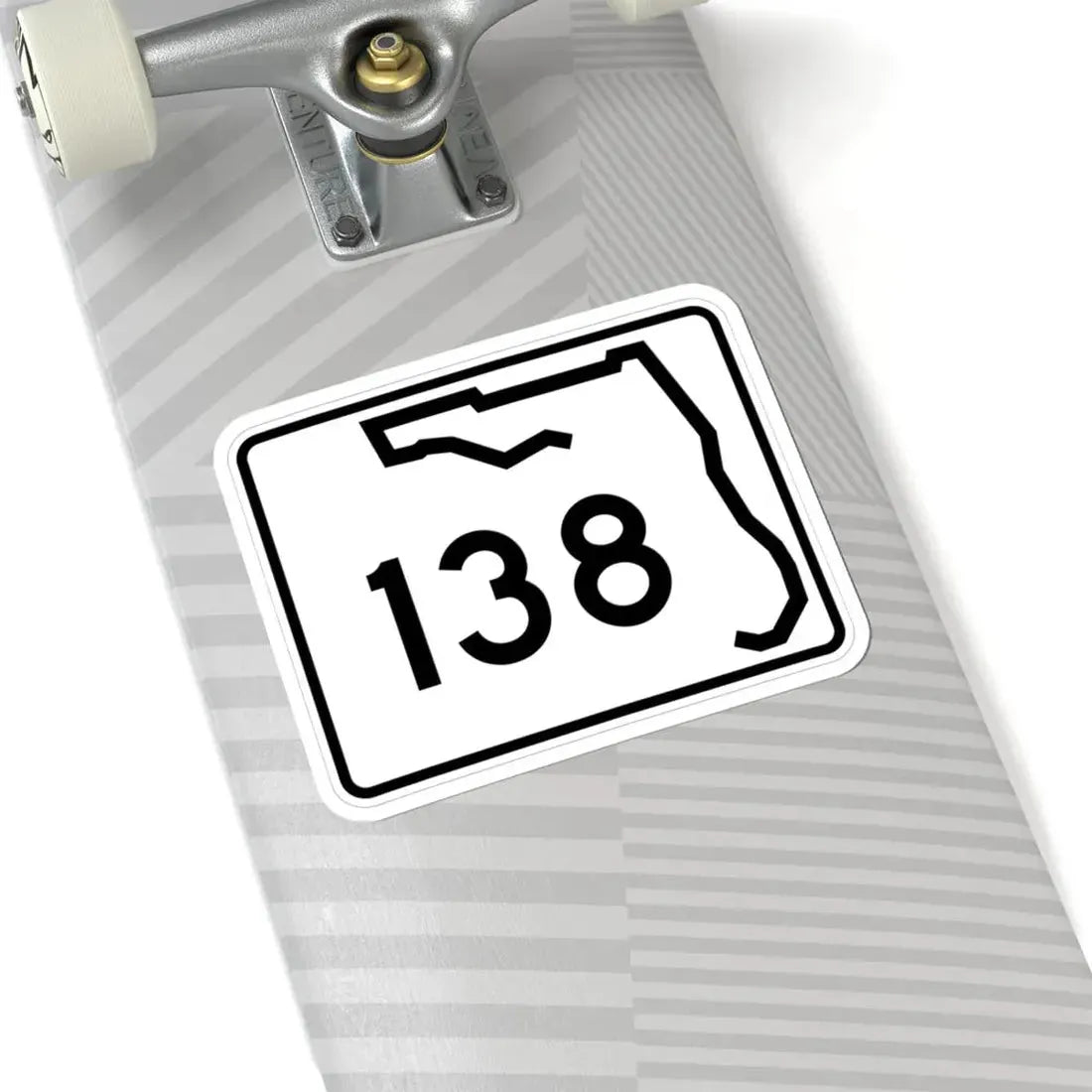 Florida 138 (Florida) (Road Sign) STICKER Vinyl Kiss-Cut Decal - The Sticker Space