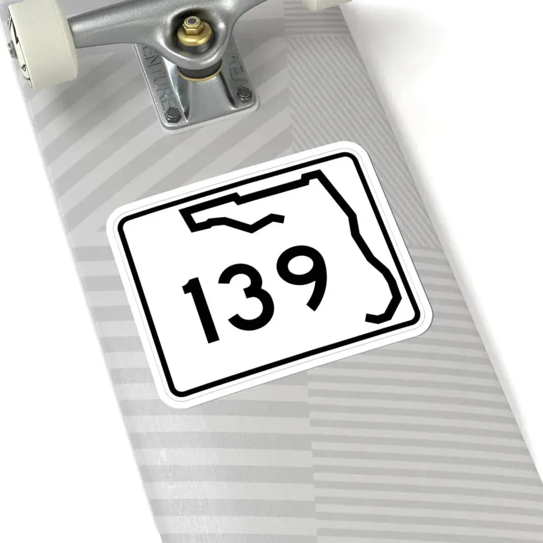 Florida 139 (Florida) (Road Sign) STICKER Vinyl Kiss-Cut Decal - The Sticker Space