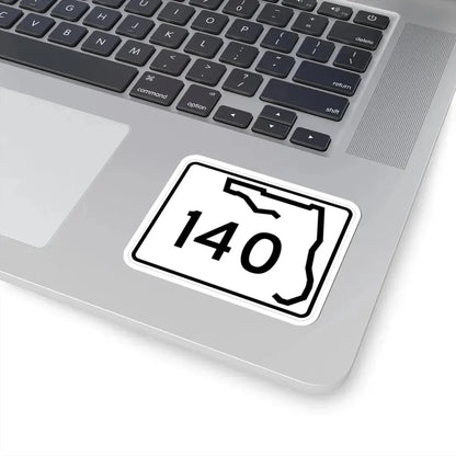 Florida 140 (Florida) (Road Sign) STICKER Vinyl Kiss-Cut Decal - The Sticker Space