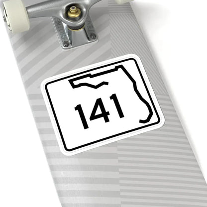 Florida 141 (Florida) (Road Sign) STICKER Vinyl Kiss-Cut Decal - The Sticker Space