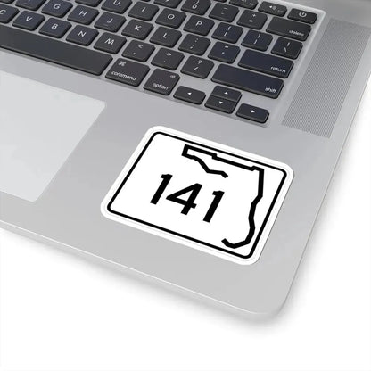 Florida 141 (Florida) (Road Sign) STICKER Vinyl Kiss-Cut Decal - The Sticker Space