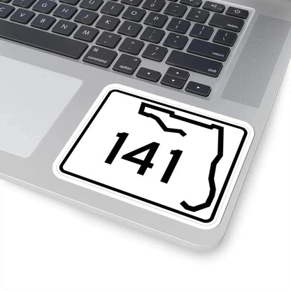 Florida 141 (Florida) (Road Sign) STICKER Vinyl Kiss-Cut Decal - The Sticker Space