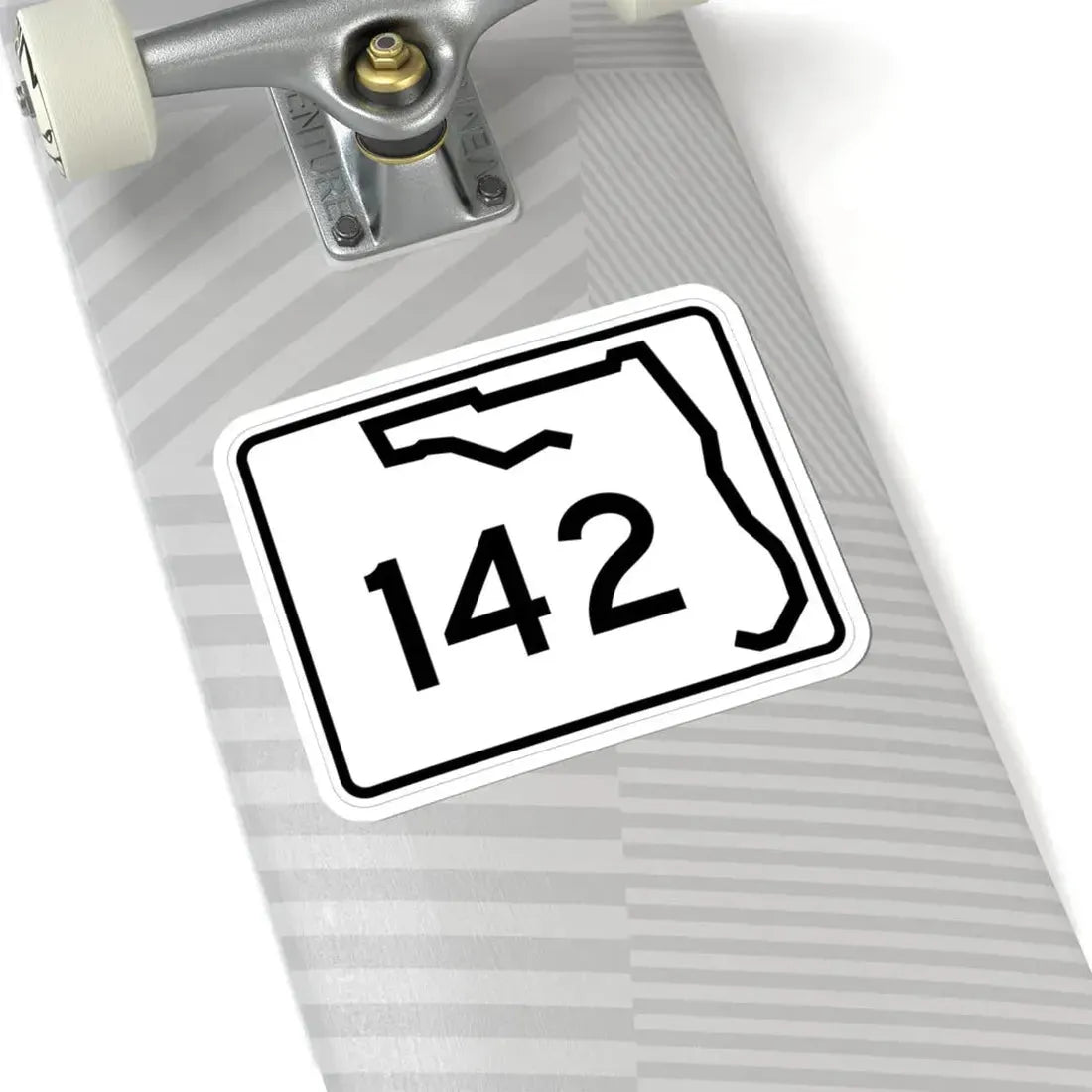 Florida 142 (Florida) (Road Sign) STICKER Vinyl Kiss-Cut Decal - The Sticker Space