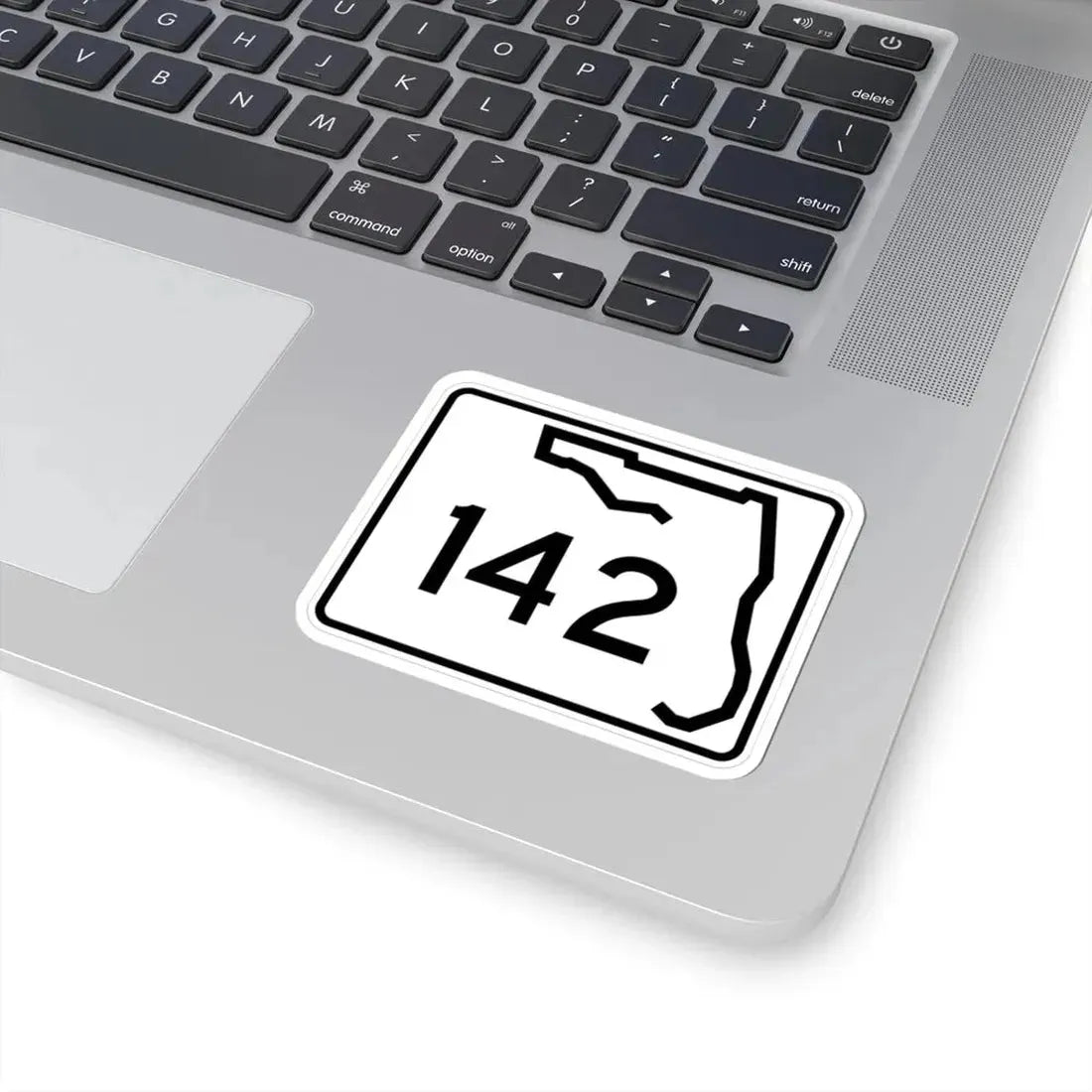 Florida 142 (Florida) (Road Sign) STICKER Vinyl Kiss-Cut Decal - The Sticker Space