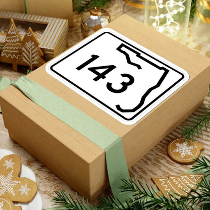 Florida 143 (Florida) (Road Sign) STICKER Vinyl Kiss-Cut Decal - The Sticker Space