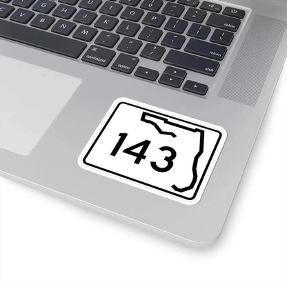 Florida 143 (Florida) (Road Sign) STICKER Vinyl Kiss-Cut Decal - The Sticker Space