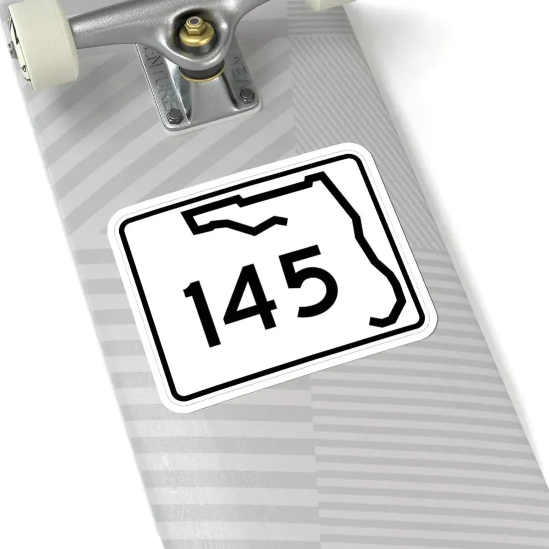 Florida 145 (Florida) (Road Sign) STICKER Vinyl Kiss-Cut Decal - The Sticker Space