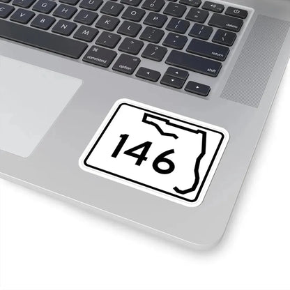 Florida 146 (Florida) (Road Sign) STICKER Vinyl Kiss-Cut Decal - The Sticker Space