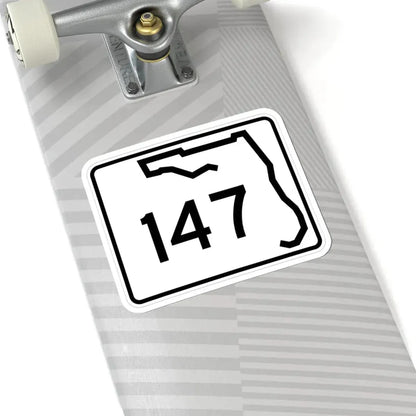 Florida 147 (Florida) (Road Sign) STICKER Vinyl Kiss-Cut Decal - The Sticker Space