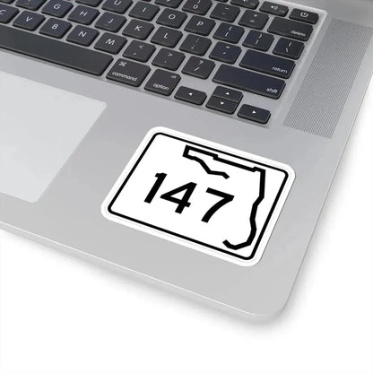 Florida 147 (Florida) (Road Sign) STICKER Vinyl Kiss-Cut Decal - The Sticker Space