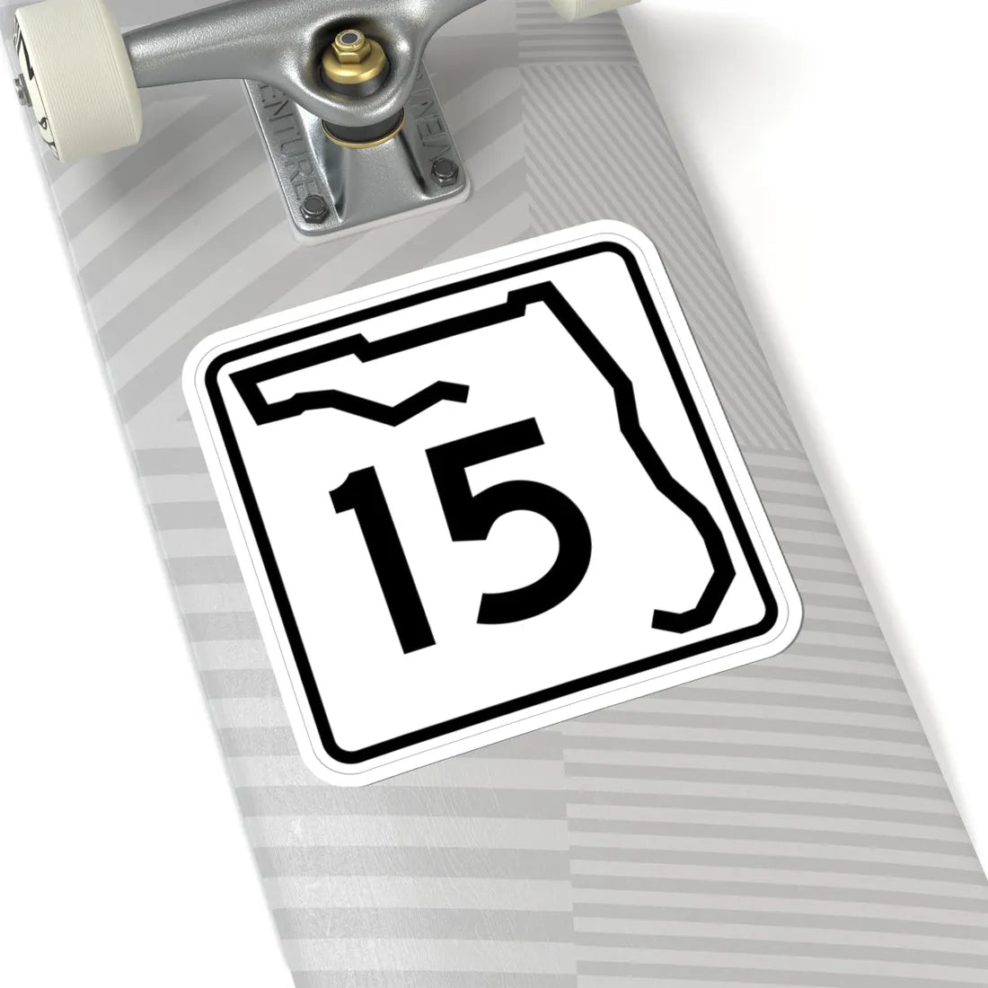 Florida 15 (Florida) (Road Sign) STICKER Vinyl Kiss-Cut Decal - The Sticker Space