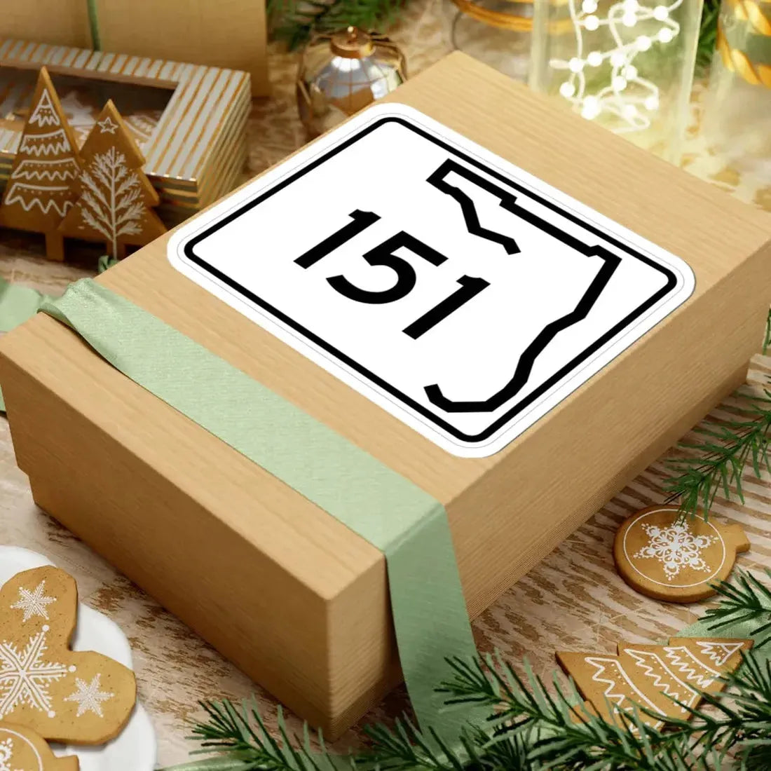 Florida 151 (Florida) (Road Sign) STICKER Vinyl Kiss-Cut Decal - The Sticker Space