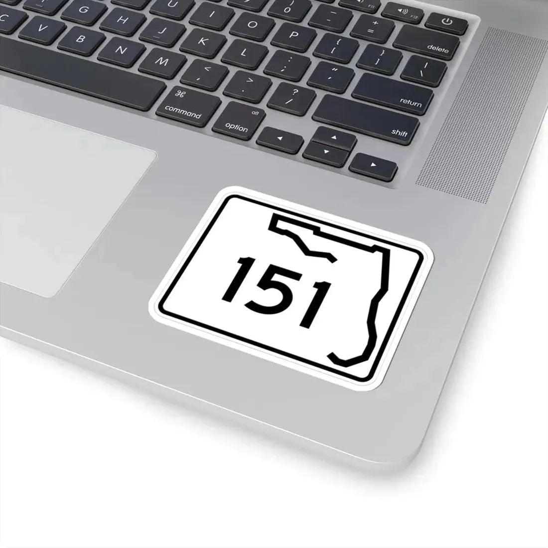 Florida 151 (Florida) (Road Sign) STICKER Vinyl Kiss-Cut Decal - The Sticker Space
