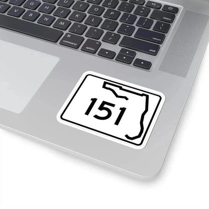 Florida 151 (Florida) (Road Sign) STICKER Vinyl Kiss-Cut Decal - The Sticker Space